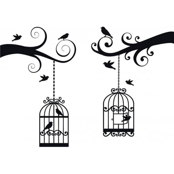 Decomural Tree Branch Bird Cage WS-47616