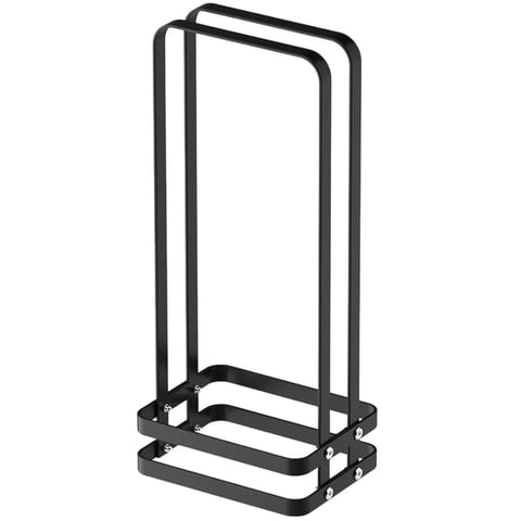 Bothyi - Perchero Para Ropa, Colgador Impermeable, Estante De Almacenamiento Para Armario, Lavadero, Negro