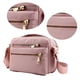 thumbnail image 3 of Bolso de hombro con múltiples bolsillos, pequeño, ligero, de viaje, con correa ajustable, 3 of 5