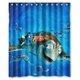 thumbnail image 1 of Cortina de ducha con diseño de Buscando a Nemo, juego de cortinas de baño con ganchos, tamaño 60 x 72 pulgadas, 1 of 3