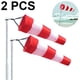 thumbnail image 3 of Veleta de viento colgante para exteriores, 2 unidades, antidesgarro, manga de viento giratoria (60 cm), 3 of 5