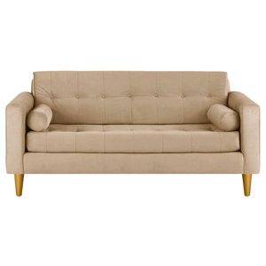 Bodevir - Sofa Retro 3C Felpa 01 Beige