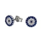 thumbnail image 1 of Aros Plata Mujer Ojo Turco Proteccion, 1 of 3