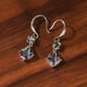 thumbnail image 1 of Elagant 925 Silver Plated Rainbow Mystic Topaz Drop Hook Earrings For Women Engagement Wedding Ear Jewelry, 1 of 2