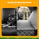 thumbnail image 3 of PETICON Cobertor de Asiento Tipo Banco Impermeable y Antiarañazos para Mascotas, para Coches y SUV, 3 of 8