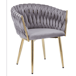 Habita2 Chile - Sitial Queen Terciopelo - Gris