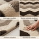 thumbnail image 4 of Alfombra 120x160cm Peluda Super Suave para living homer design, 4 of 8