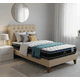thumbnail image 2 of Cama 1.5 Plaza Beige Capitone + Colchón Ortopedic, 2 of 2