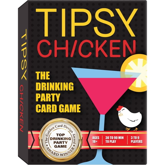 Juego de cartas para beber Tipsy Chicken para adultos Party Night