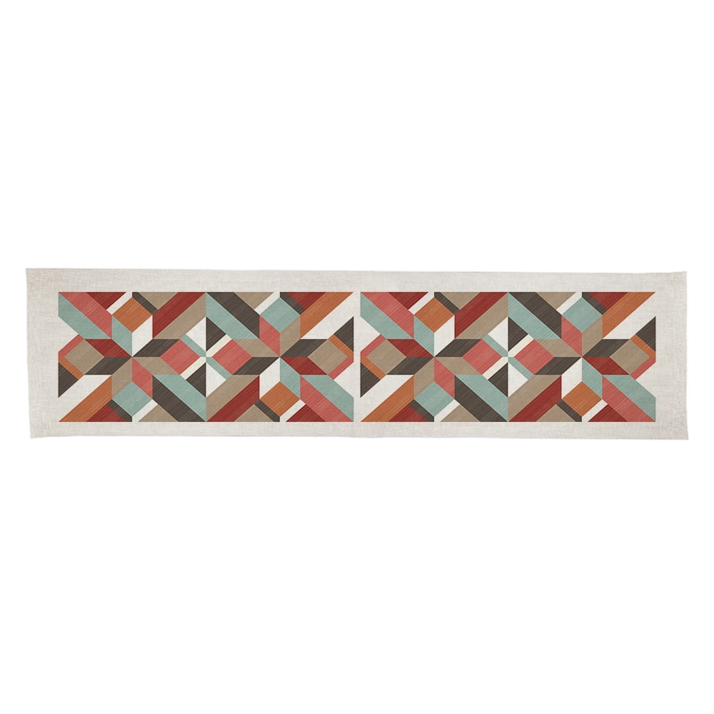 Tuyo Print - Camino De Mesa Linet Natural Terrazo