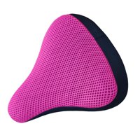 Magideal - Funda Acolchada De Alta Calidad Para Asiento De Bicicleta, Diseño Exclusivo Y Confort Premium , Rosa Roja