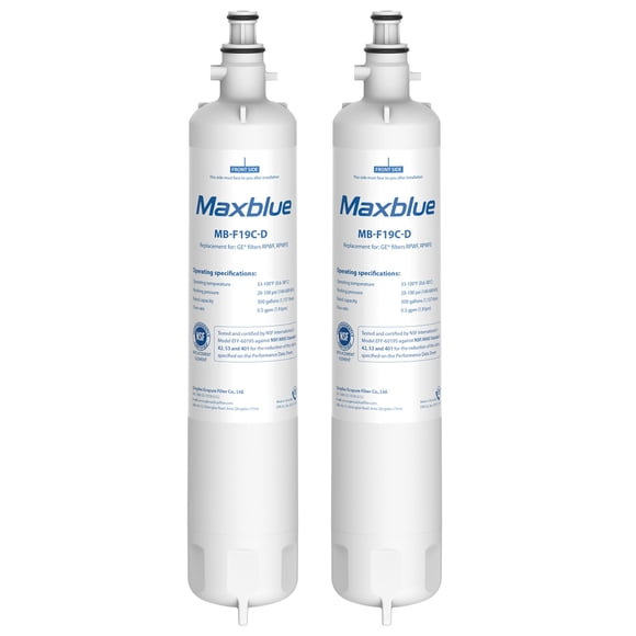 Filtro de agua para frigorífico Maxblue de repuesto para GE RPWFE