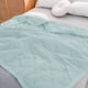 thumbnail image 3 of Xiao Hua Edredones amarillos de verano, edredón fino de 100 x 150 cm, colcha ligera para el verano, transpirable, fresca y cómoda, edredón suave y cómodo para la cama, lavable a máquina, 1 pieza., 3 of 3