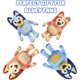 thumbnail image 3 of Conjunto de animales de peluche Bluey Heeler Family de 4, 7-8 pulgadas, suave, figuras de peluche de Bingo, Bandido y Chilli, 3 of 3