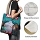 thumbnail image 3 of Baymax de Big Hero Bolso de tela con estampado de lienzo para mujer, bolsa de compras reutilizable y estética, con cremallera interior, regalo para mujer,40*40cm., 3 of 6