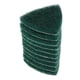 thumbnail image 3 of Pa?o de limpieza de nylon resistente industrial del cojín de fregado del triángulo 240 grueso, 3 of 3