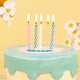 thumbnail image 2 of Velas de cumpleaños PHD CAKE en espiral multicolor, 144 unidades, 2 of 6