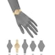 thumbnail image 2 of Reloj Anne Klein, correa de piel para mujer, color marfil, resistente al agua hasta 30 m, 2 of 3