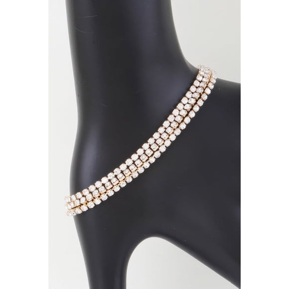 Pulsera Fashnzfab Triple Cubic Jewel