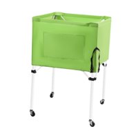Ioensy - Carro De Bola Deportiva Rodante Conveniente Contenedor De Almacenamiento De Pelota Para Fútbol Green Green