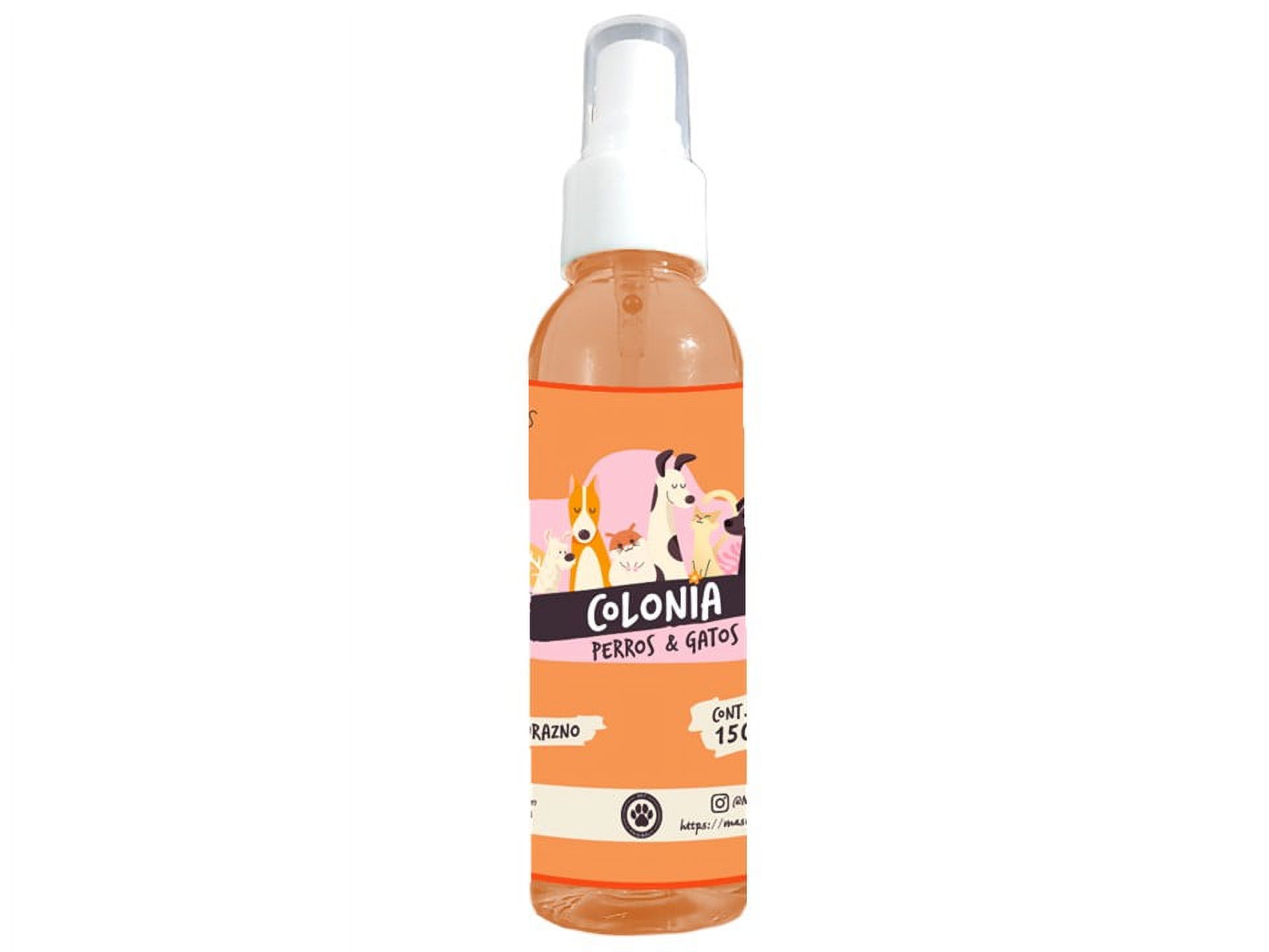 Mascokits - Colonia P/ Perro & Perrito Sin Alcohol 100% Uso Seguro Aroma Durazno 150Ml