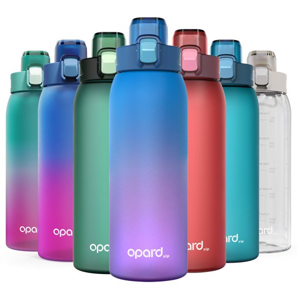 Botella Opard 850 ml Tritan a prueba de fugas con tapa abatible