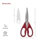 thumbnail image 2 of Tijeras de cocina KitchenAid multiusos de acero inoxidable rojas, 2 of 5