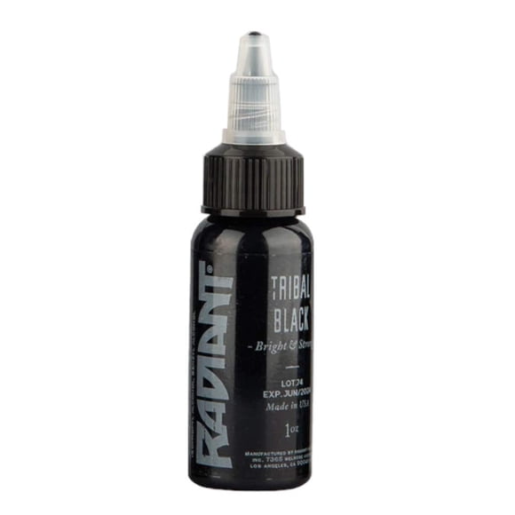 Tinta para Tatuajes Radiant Colors Negro Tribal 30 ml