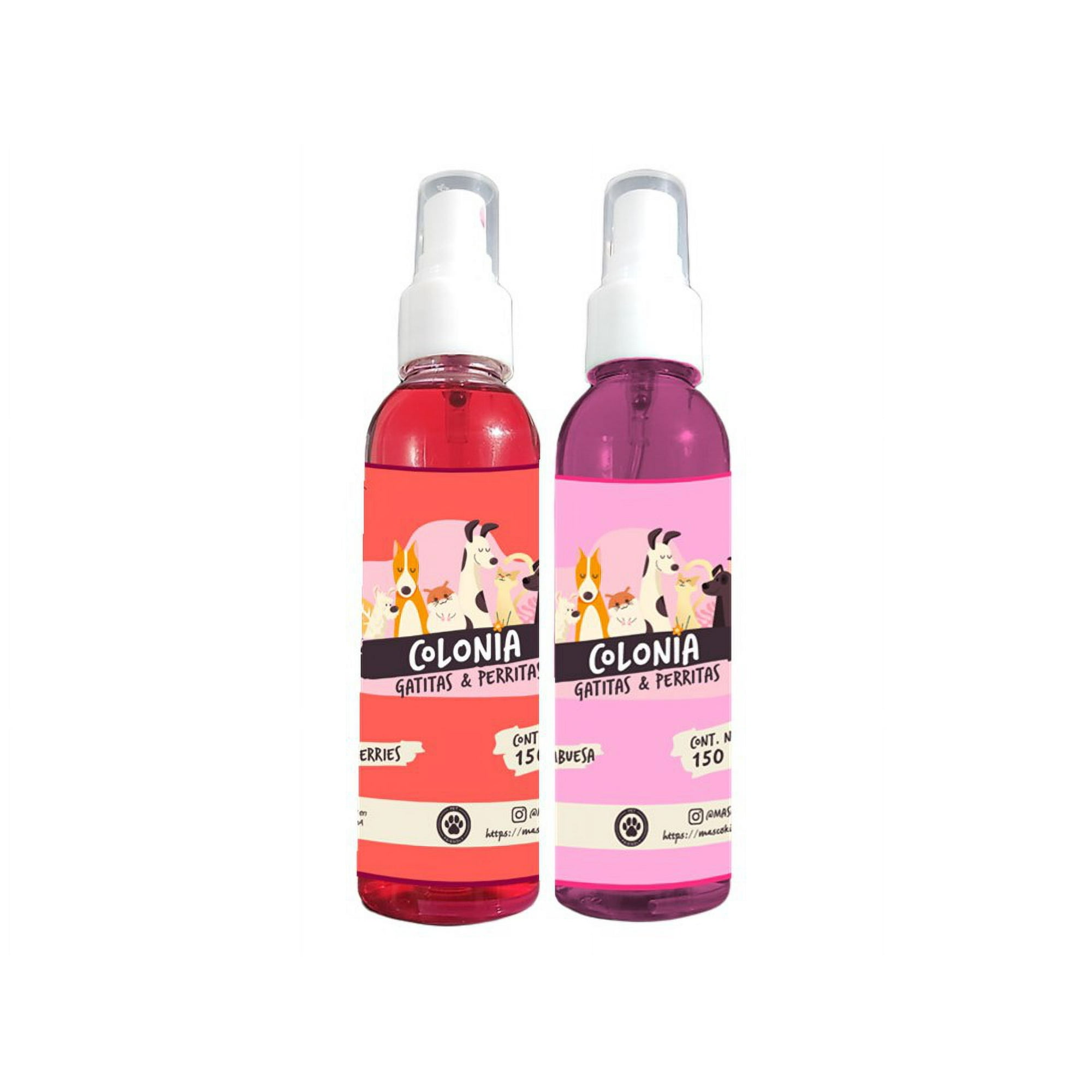 Mascokits - Colonia Perro Gato & Perrita Gatita Sin Alcohol 150ml