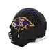 thumbnail image 4 of Juego de réplicas de cascos Puzzle FOCO Baltimore Ravens NFL 3D, 4 of 4