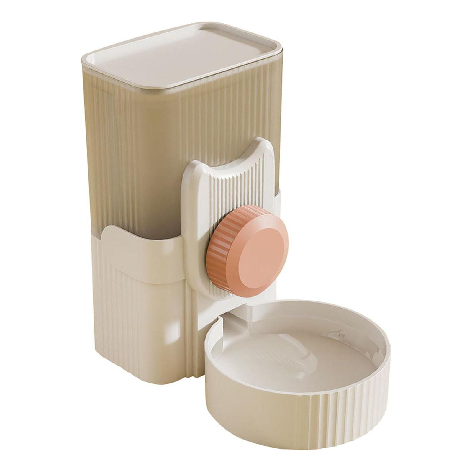 Ioensy - Dispensador De Agua Automático Colgante Plato De Agua Para Animales Pequeños Gatito Hámster Rosa