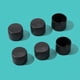 thumbnail image 4 of Regatón Plástico Redondo 1" Exterior - Negro - 100 Unidades, 4 of 4