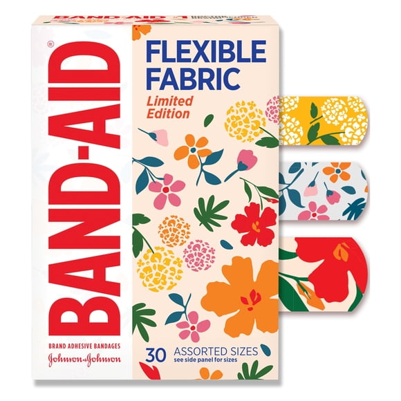 Vendajes adhesivos, tela flexible, 30 quilates, varios tamaños