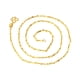 thumbnail image 1 of Collar De Cadena De Oro Joyería De Moda Elegante Delicada Cadena De Cuello De Clavícula Fina Estilo C, 1 of 5
