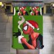 thumbnail image 1 of Christmas Spider-Man Comforter Set for Kids Boys Teen Men Tween 3D Lightweight Microfiber Bedding Sets, 1 of 4
