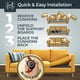 thumbnail image 4 of Soporte de cojín de sofá Golden Home Essentials XXL Heavy Duty, 4 of 9
