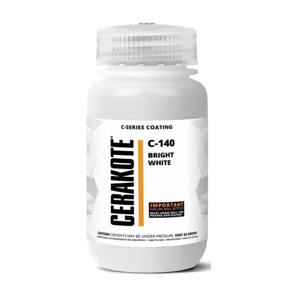 Pintura CERAKOTE Serie C 118 ml Blanco Brillante C-140T