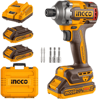 Atornillador De Impacto Bl 285 Nm Ingco + 2 Bat Cirli2028