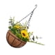 thumbnail image 4 of Flores artificiales colgantes en cesta, macetero con arreglo de flores de imitación, decoración de primavera para Patio, decoración interior y balcón Estilo D, 4 of 5