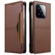 thumbnail image 1 of Funda Billetera para [Xiaomi 17 Max] Tarjetero Magnético Soporte Marrón, 1 of 6