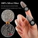 thumbnail image 5 of Cubiertas para dedos gaming PXIRQ pack de 10, fibra de plata 0,3 mm, 5 of 7
