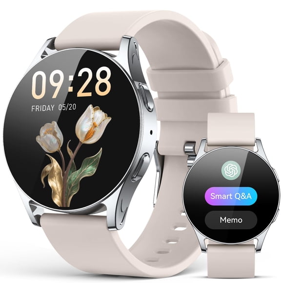 Reloj Inteligente paybay para Mujeres y Hombres 41mm AMOLED con Rastreador de Actividad Física