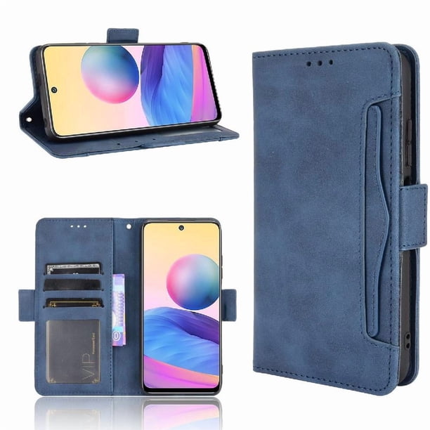 Funda Cartera Magnética para Xiaomi Redmi Note 10 5G- Tarjetero Desmontable, Cuero PU, Soporte