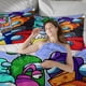 thumbnail image 4 of Among Us Bedding Comforter SetsQueen Quilt Bedding Set3 Pieces Set Bedding Twin SizeColorful Soft Lightweight Print All Season 177*218CM, 4 of 5