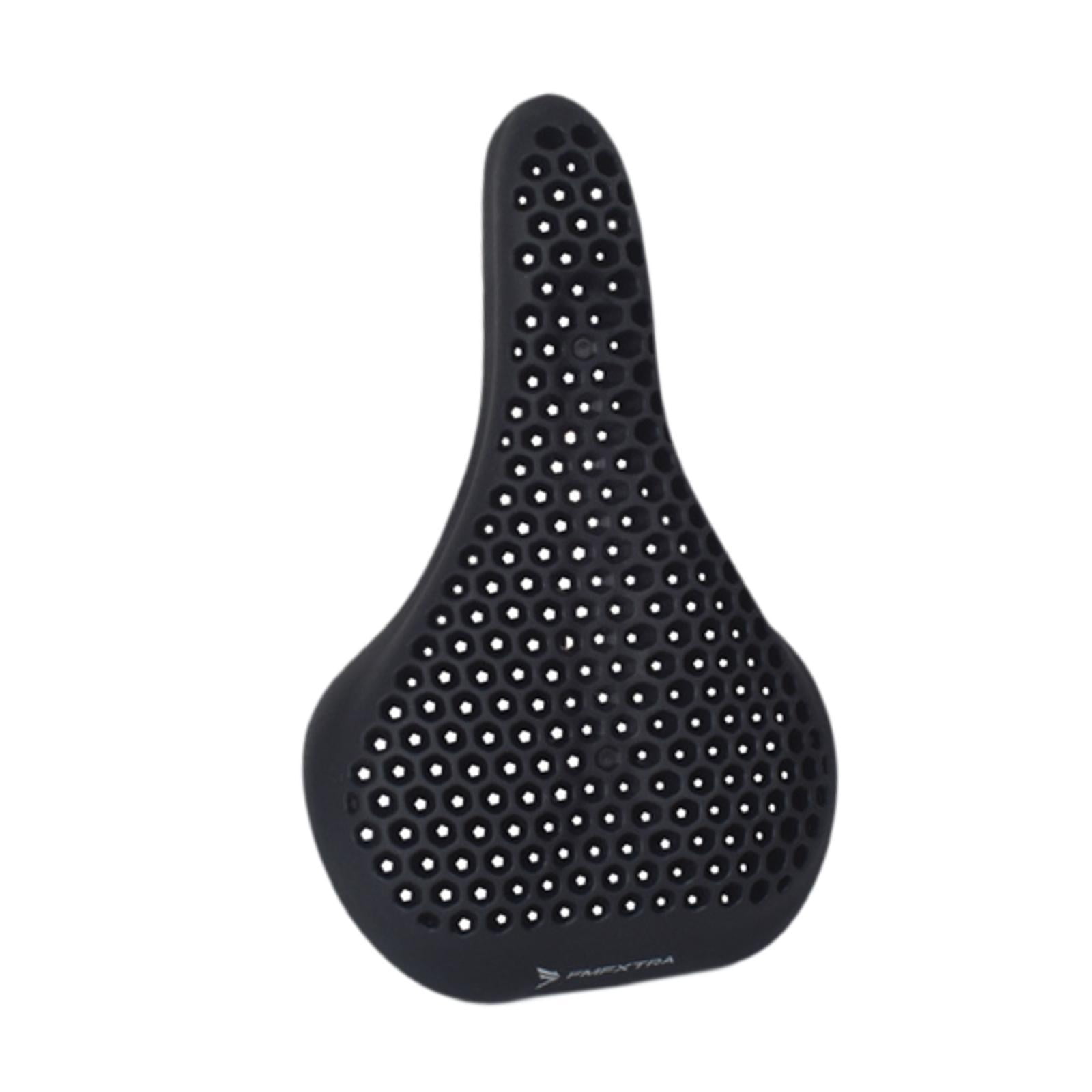Ioensy - Funda De Silicona Para Asiento De Bicicleta Para Hombres Y Mujeres, Cojín De Repuesto Para Asiento De Bicicleta, Color Negro
