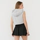 thumbnail image 3 of Polerón Mujer Hoddie Sin Mangas Gris Melange Corona, 3 of 5