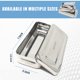 thumbnail image 3 of Caja Esterilizadora Dental A2Z SCILAB Acero Inoxidable 18x8x3 cm, 3 of 6