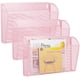 thumbnail image 1 of Organizador De Archivos De Pared De Malla Rosa Con 3 Compartimentos, 1 of 7