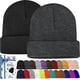 thumbnail image 1 of Gorros para hombre y mujer, paquete de 2, para otoño e invierno, unisex, de punto cálido, suaves, para esquí, CLT01, 1 of 6