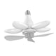 thumbnail image 4 of Ventilador De Bajo Ruido Con Bombilla De 50W, Luz De Ventilador Para Dormitorio, Comedor Interior, 4 of 5